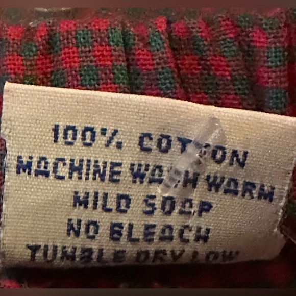 Little Ones Red & Blue Checkered Pants - 100% Cotton - Size 2T - New w/ Tags - Picture 7 of 7